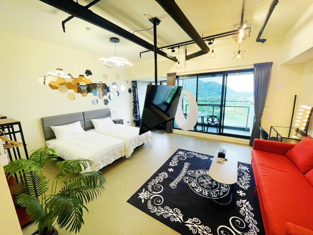 Toucheng Happyhouse頭城黑皮家 附早餐 Apartment Ngoại thất bức ảnh