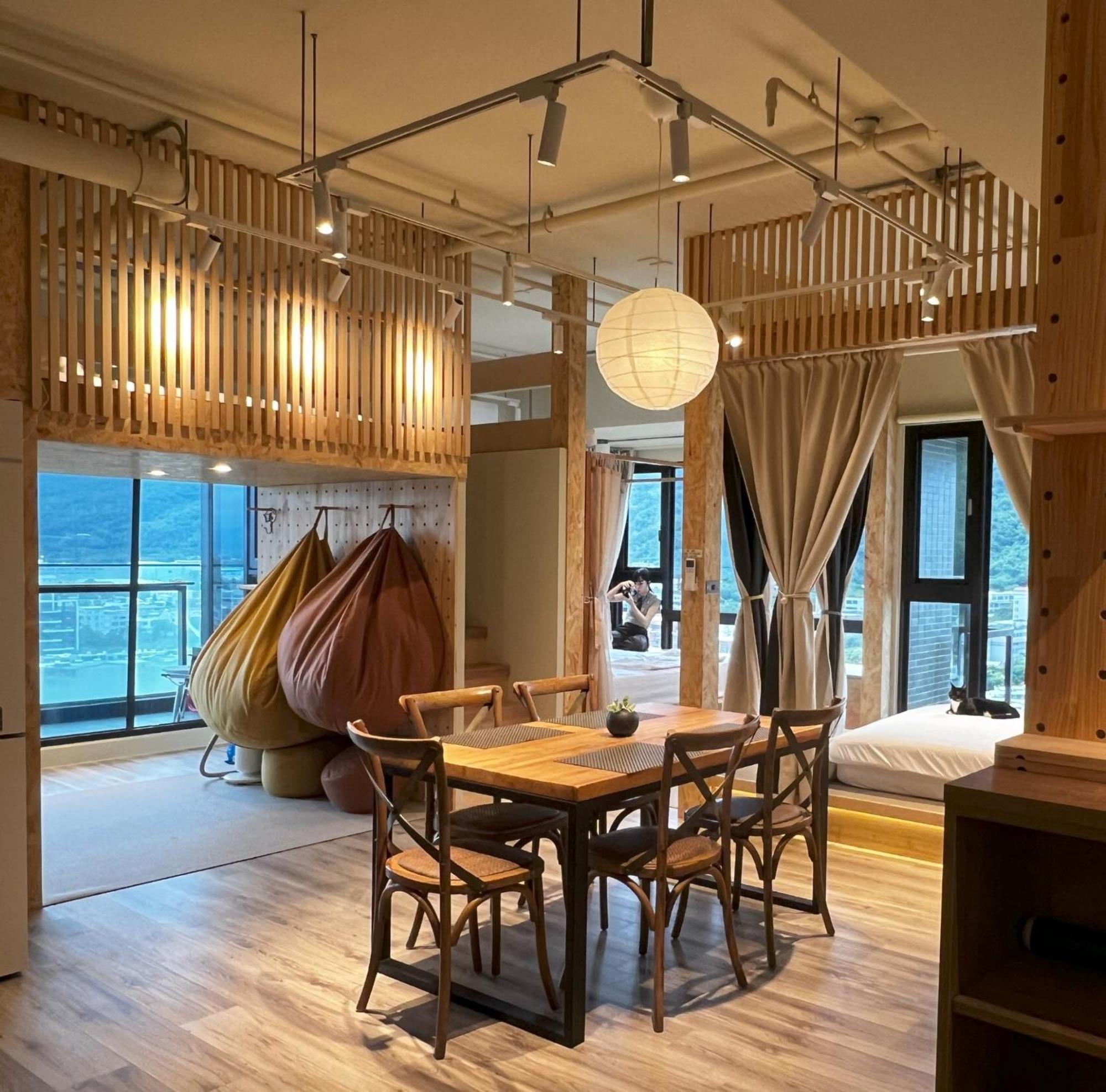 Toucheng Happyhouse頭城黑皮家 附早餐 Apartment Ngoại thất bức ảnh
